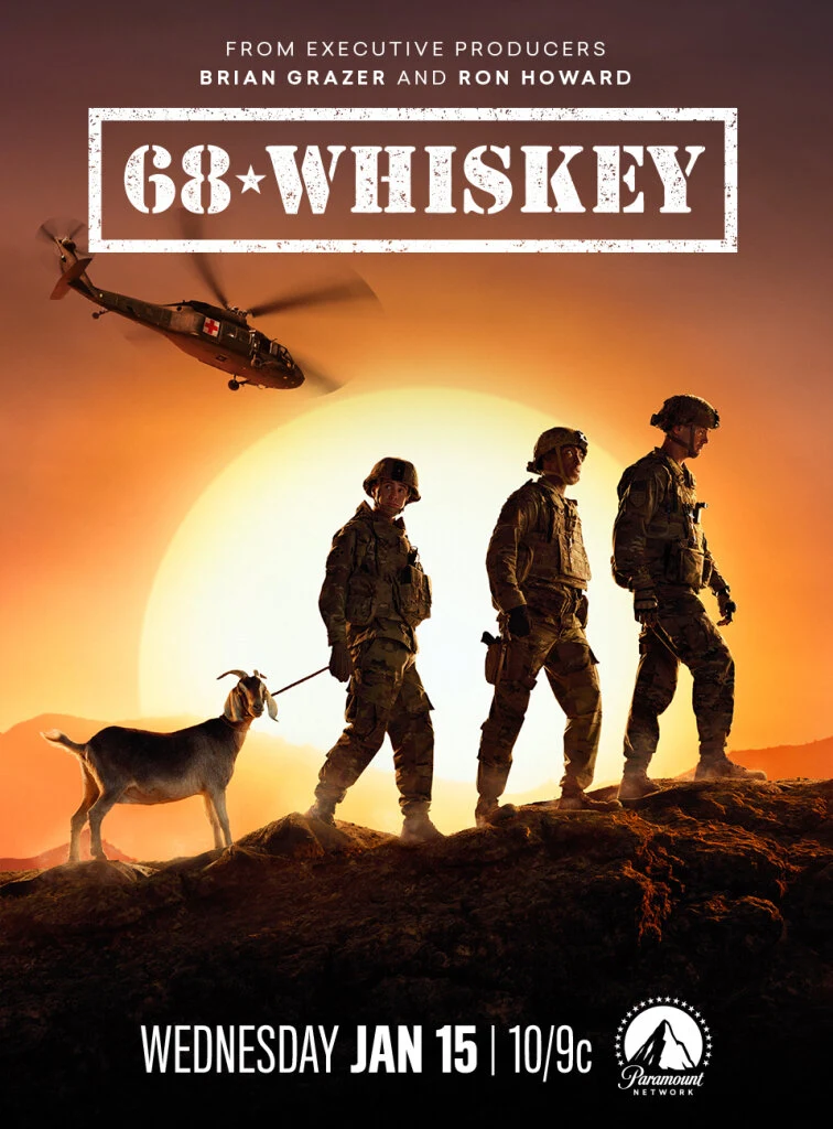 68 Whiskey production poster