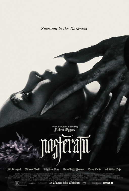 Nosferatu 2024 Robert Eggers film poster
